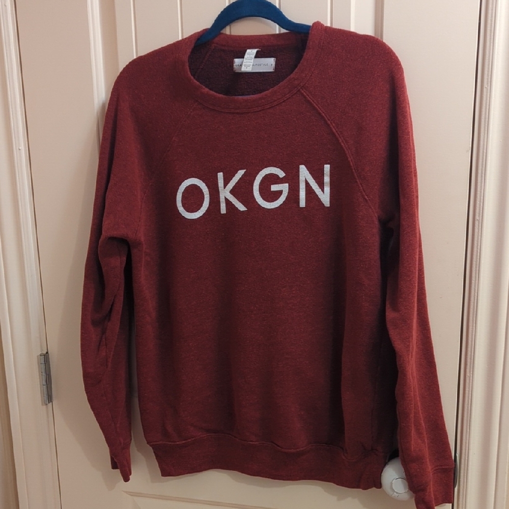 Red OKGN 🇨🇦 Sweatshirt Sz.Medium